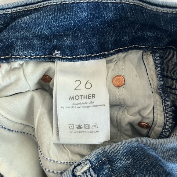 Mother The Looker Ankle Jeans in We the Animals 26 - Picture 9 of 10